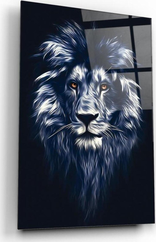 Aslan Cam Tablo | Hediyelik, Dekoratif, Ofis, Mutfak