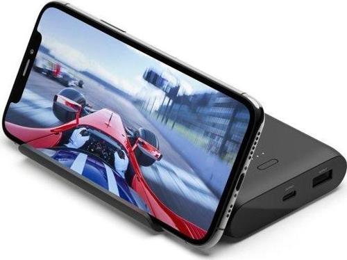 BC Power Bank 10K + Stand Play USB-C / USB-A Siyah