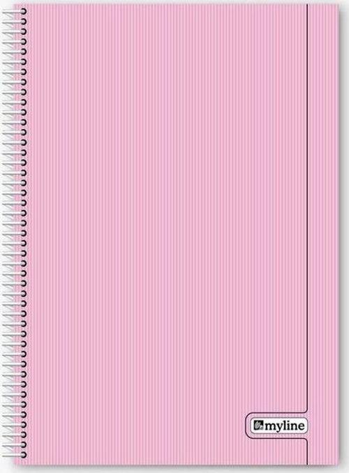 Nova A4 Plastik Kapak 120 Yaprak Çizgili Defter