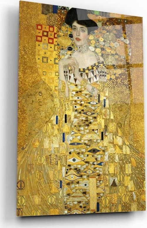 Gustave Klimt Cam Tablo | Hediyelik, Dekoratif, Ofis, Mutfak