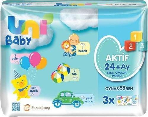 Aktif Oyna Öğren 3x52'li Islak Mendil