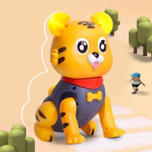 Çocuklar İçin Müzikli Ve Işıklı Sevimli Zıplayan Kaplan