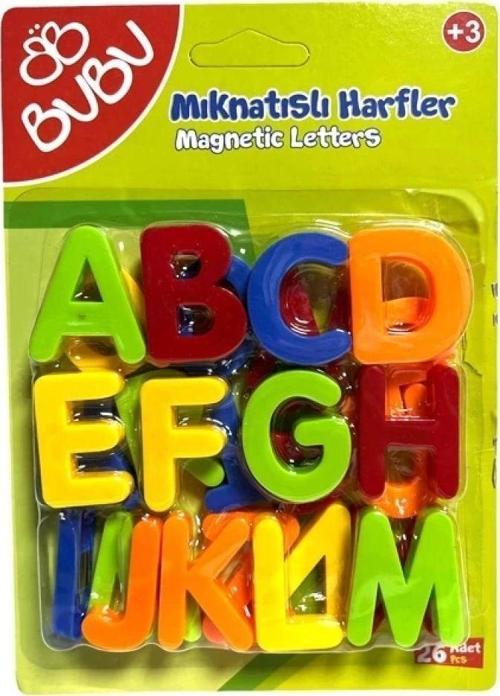 Çocuklara Eğitim Yardımcısı Manyetik Alfabe Harfler 26 Parça