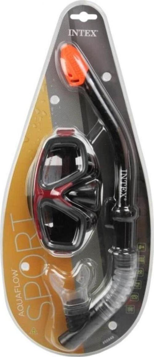 Şnorkelli Maske Seti - Aquaflow Sport Maske Ve Snokel Seti