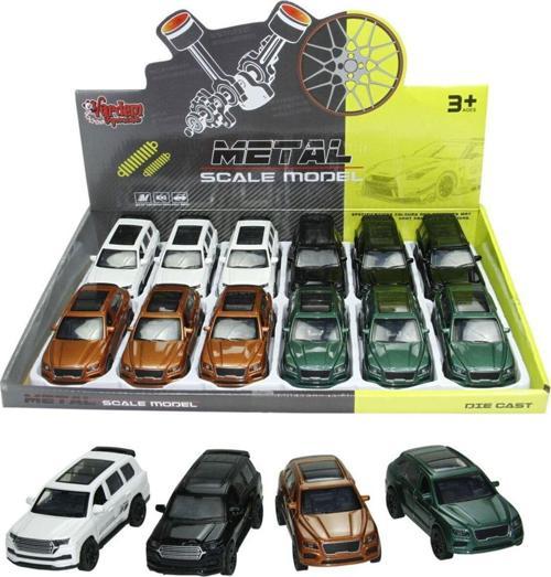 Land Cruiser Jeep Oyuncak Araba -12 Cm Çek Bırak Metal Of Road Araba