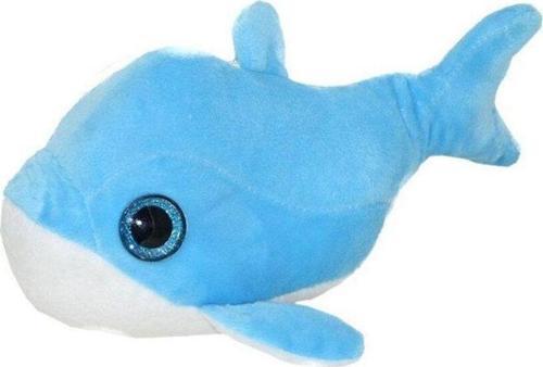 Peluş Cam Gözlü Yunus Balığı 25 Cm