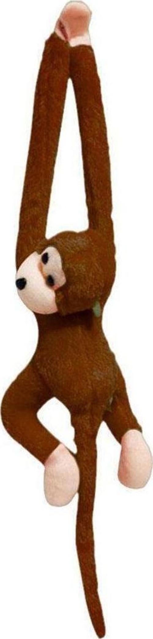 Peluş Sarılan Tatlı Sesli Çığlık Atan Maymun 50 Cm