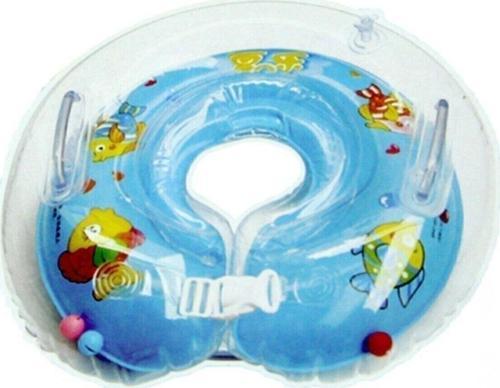 Bebek Boyun Simidi 3 Renkli Boyunluk 40 Cm Havuz Simidi Mavi