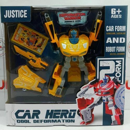 Dönüşebilen Hero Transformers Robot Araba
