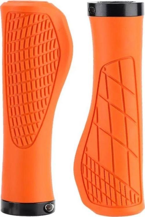 Crosssell Avuç İçi Destekli Ergonomik Scooter / Bisiklet Elcik Turuncu