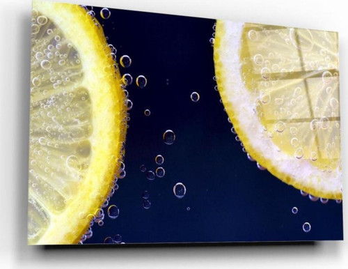 Limon Dilimleri Cam Tablo