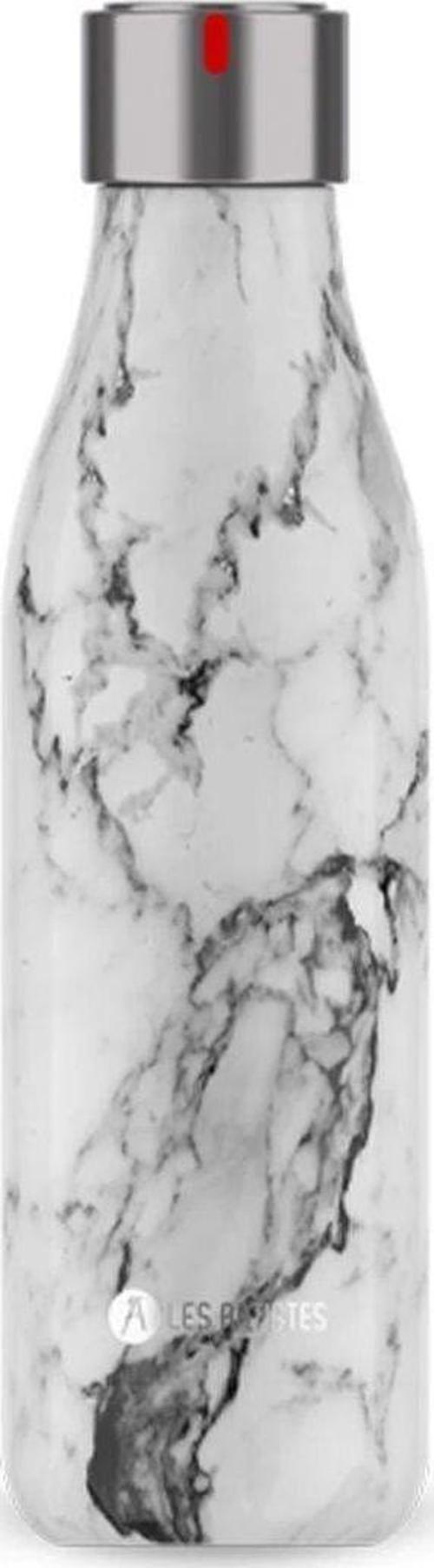 Isı Yalıtımlı Çelik Termos 500Ml - Marble Black & White