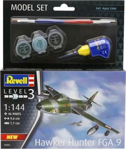 Model Set Uçak Hawker Hunter Fga 63833