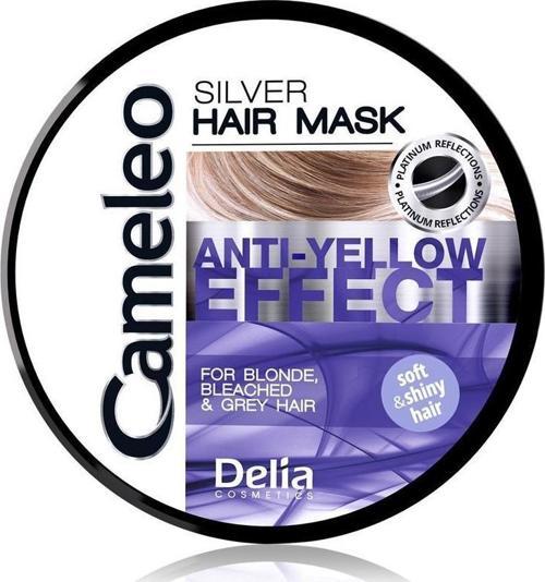 Cameleo Silver Saç Maskesi 200ml Turunculaşma Karşıtı Doğal Cila