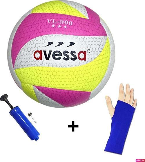 Vl-900 Yumuşak Yapıştırma Voleybol Topu Pompa ve Kolluk Set