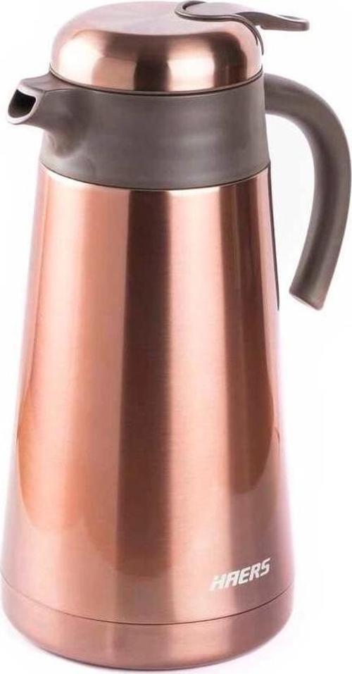 Rose Gold Paslanmaz Çelik Çay Termosu 2,2 L. Haers