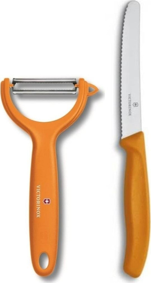 Turuncu Sapan Soyacak ve 11 cm. Bıçak