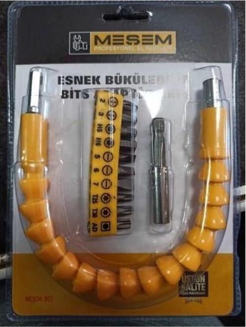 962 Esnek Bükülebilir Akrobat Tornavida Ucu 12 Parça