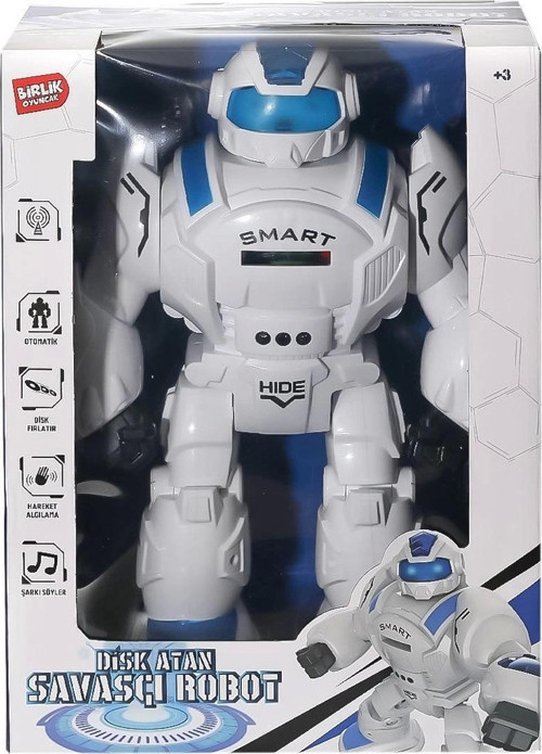 27115 Kumandalı Disk Atan Süper Robot