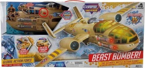 33938 The Corps Universe Beast Bomber Sesli ve Işıklı Askeri Uçak