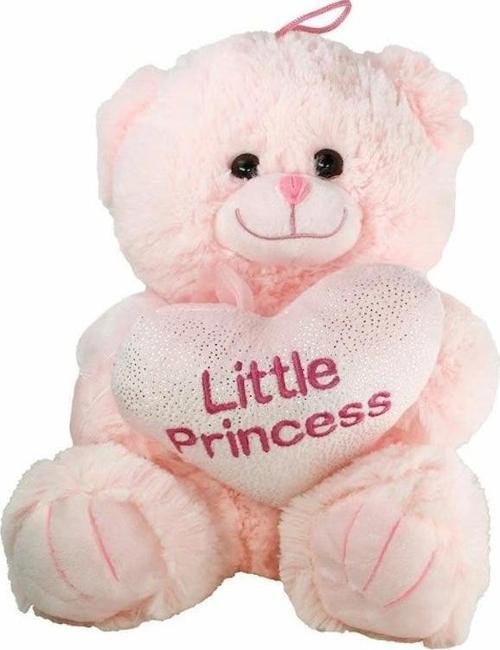 PABA501532-25 Peluş Kalpli Ayı 25 cm -Vardem