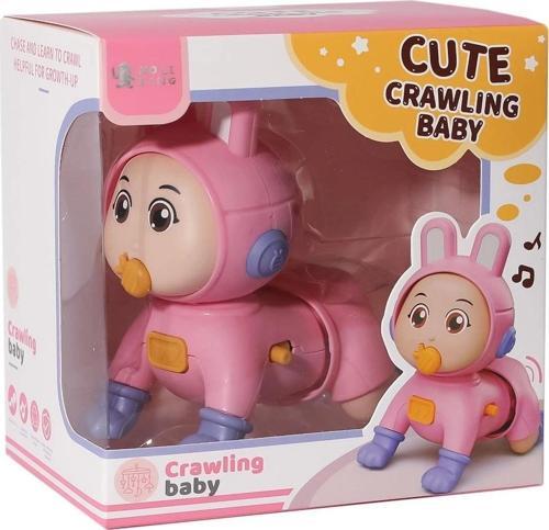 QB-01Y Pilli Emekleyen Bebek -Prestij Oyunak