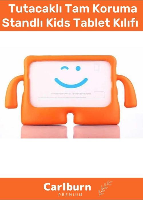 Özel Üretim Apple Ipad 7. 8. 9. Nesil 10.2 Inç Yumuşak Dokulu Tutacaklı Tam Koruma Standlı Kids