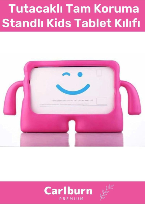 Özel Üretim Apple Ipad 7. 8. 9. Nesil 10.2 Inç Yumuşak Dokulu Tutacaklı Tam Koruma Standlı Kids
