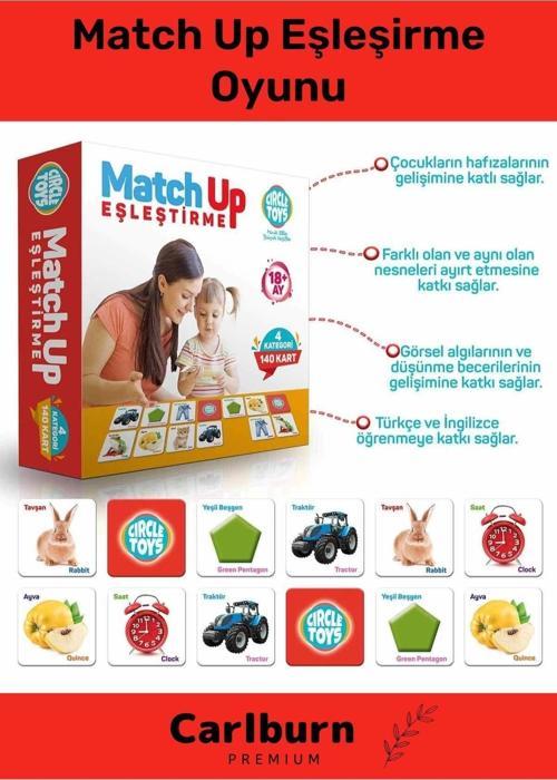 Özel Üretim Zeka Geliştirici Eğitici Çocuk El Göz Kordinasyonu Match Up Eşleşirme Oyunu 140 Parça