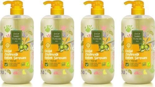 4'lü Zeytinyağlı Bebek Şampuanı 600 ml