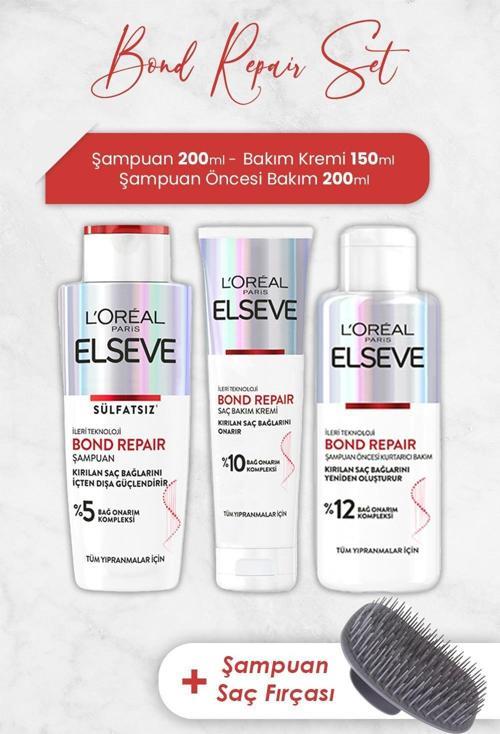 Bond Repair Saç Bakım Serisi ve Şampuan Fırçası
