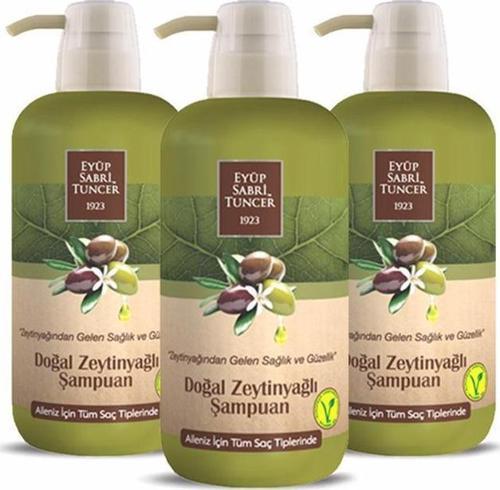 Düvenci Toptan Zeytinyağlı Yağlı Şampuan Seti 3' lü Paket