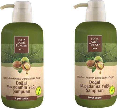 Doğal Macadamia Yağlı Şampuan 600 ml x 2