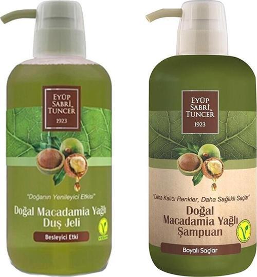 Düvenci Toptan Macadamia Yağlı Duş Jeli ve Şampuanı 2' li Paket