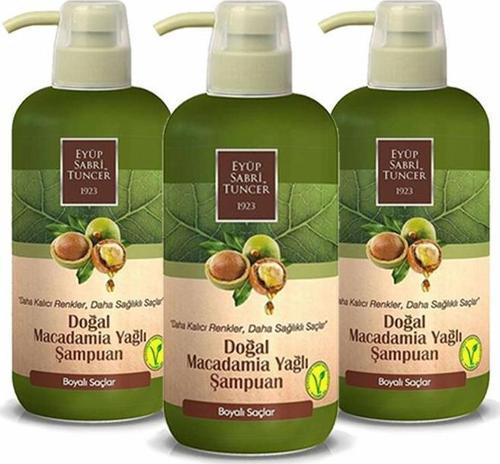 Düvenci Toptan Macadamia Yağlı Şampuan Seti 3' lü Paket