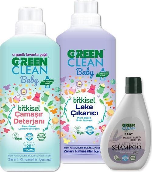 Baby Şampuan 275 ml, Çamaşır Deterjanı ve Leke Çıkarıcı 1 lt