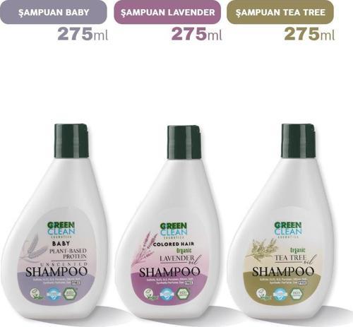 Şampuan Baby, Lavender ve Tea Tree 275 ml