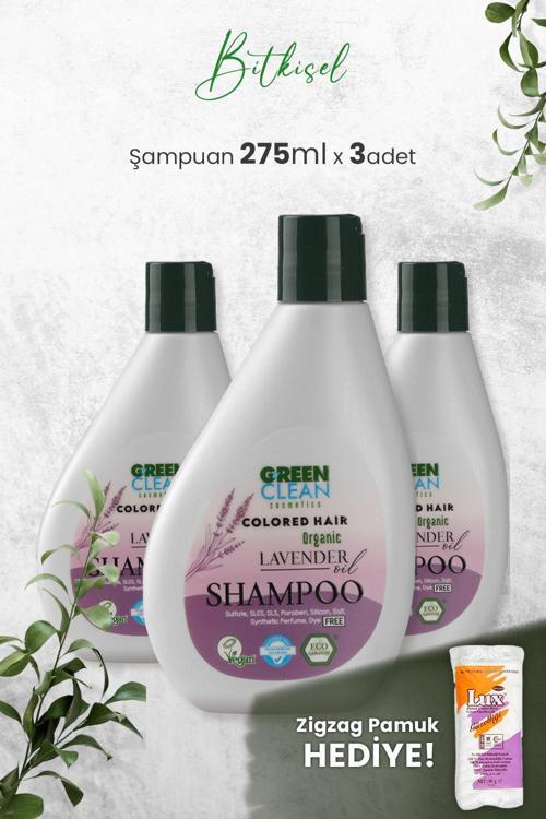 Şampuan Lavender 275 ml x 3 Adet ve Hediyeli