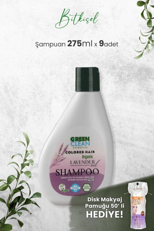 Şampuan Lavender 275 ml x 9 Adet ve Hediyeli