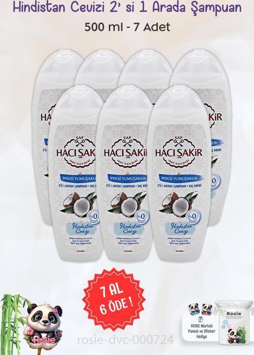 Hindistan Cevizi  2si 1 Arada Şampuan 500 ml ve ROSIE