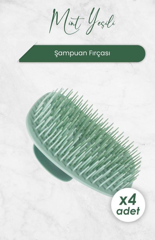 Şampuan Fırçası Mint Yeşili 4220 x 4 Adet