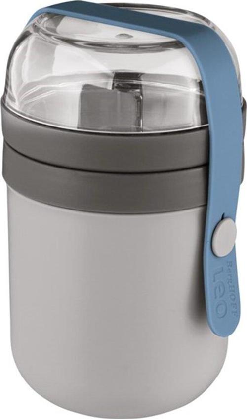 Leo Dual Yemek Kabı Gri