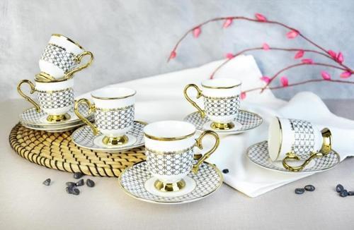 Isla Gold 6 Kişilik Kahve Takımı