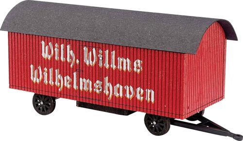 Maket Model Araç Möbelanhanger red 1/87 HO (59964)