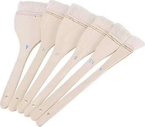 Geniş Suluboya Akrilik Zemin Fırça Yıkama Fırçası Uzun Sap No.5