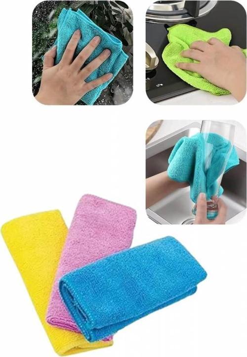 Çok Amaçlı Yeni Nesil Microfiber Temizlik Bez 3 Lü