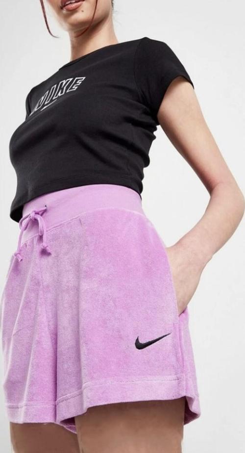 Sportswear Terry French Havlu kumaş kadın şort