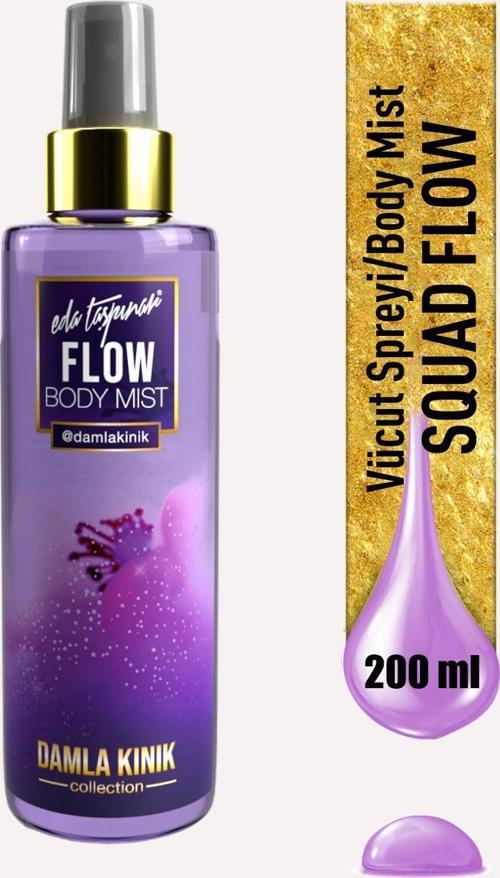 Squad Flow Damla Kınık Collection Body Mist Vücut Spreyi - 200 ML (EGX75)