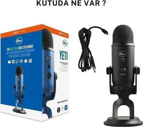 Blue Yeti USB Microphone Siyah