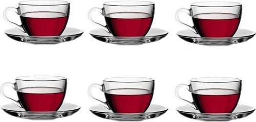97948 basic cam çay fincanı - çay fincanı seti 12 parça